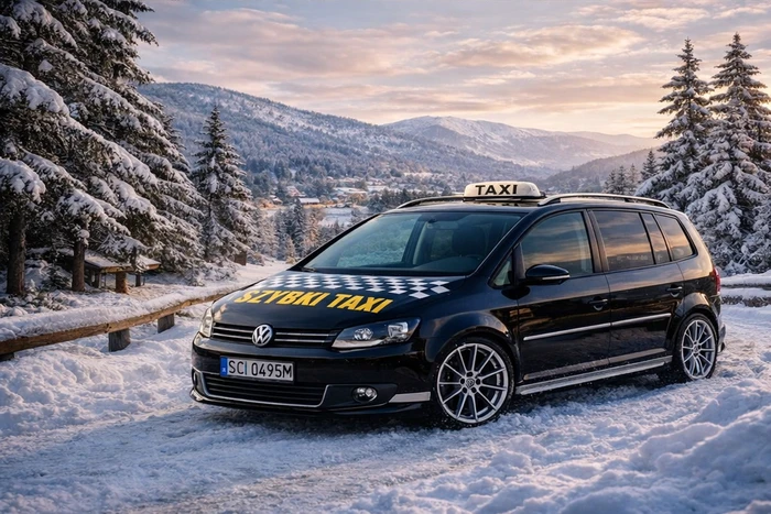 Taxi Brenna zimą